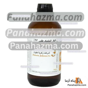 الکل ۹۶ درصد زکریا غیر خوراکی مدل یک لیتری