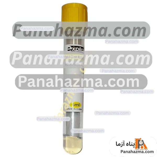 اکسپی لب لوله ژل کلات 6ml وکیوم ۱۰۰*۱۳