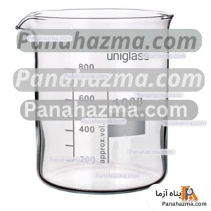 بشر 1000cc یونی گلس مدل شیشه ای