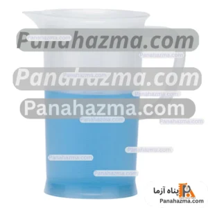 بشر پلاستیکی دسته دار 1000ml