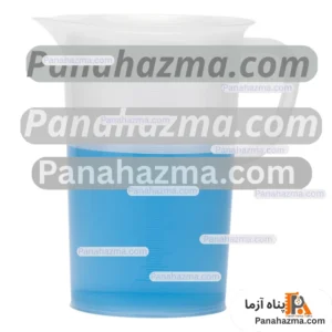 بشر پلاستیکی دسته دار 2000ml