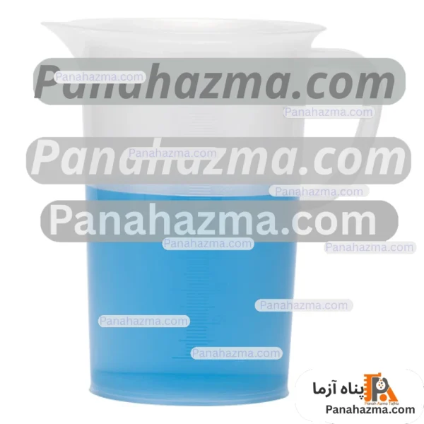بشر پلاستیکی دسته دار 2000ml