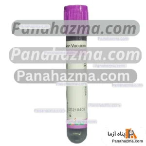 سانلی لوله غیروکیوم بسته ۱۰۰عددی (طرح وکیوم) CBC K2 3ml 13*75