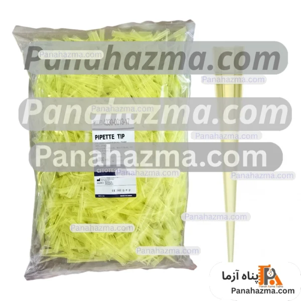 سر سمپلر زرد سایتوتست مدل گیلسونی بسته ۱۰۰۰ عددی