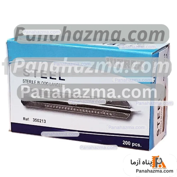 لانست فلزی خونگیری ویترکس ۲۰۰ عددی