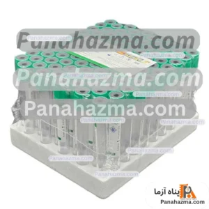 لوله آزمایشگاهی سدیم هپارین 6ml سی جی مدل وکیوم سایز ۱۰۰*۱۳