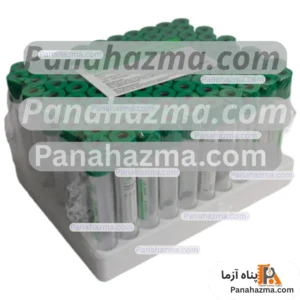 لوله آزمایشگاهی سدیم هپارین 7ml وکیوسل مدل وکیوم سایز ۷۵*۱۳