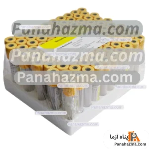 لوله آزمایشگاهی ژل کلات 6ml وکیوسل مدل وکیوم سایز ۱۰۰*۱۳