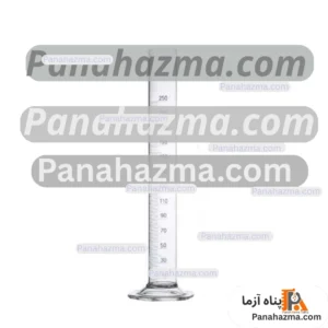 مزور شیشه ای یونی گلس 250cc مدل پایه گرد
