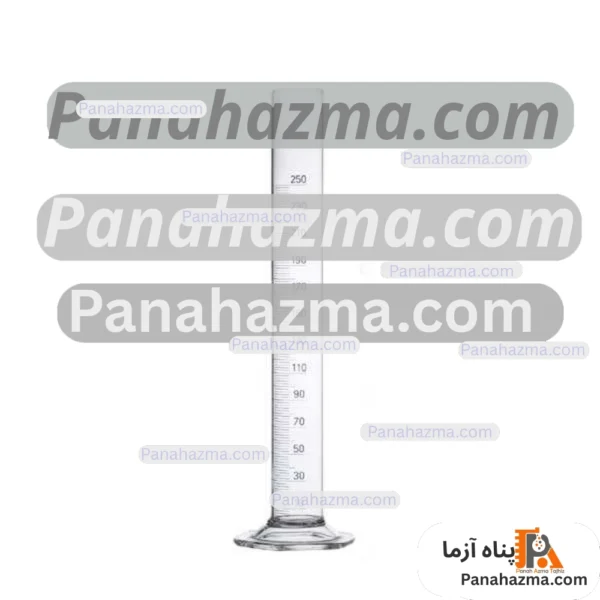 مزور شیشه ای یونی گلس 250cc مدل پایه گرد