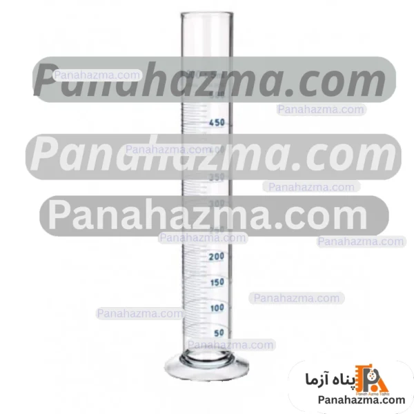 مزور شیشه ای یونی گلس 500cc مدل پایه گرد