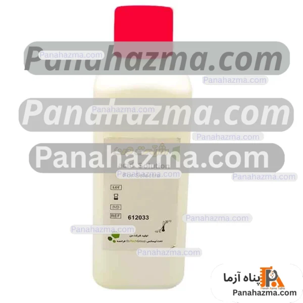 من محلول اسید سلوشن نیم لیتری