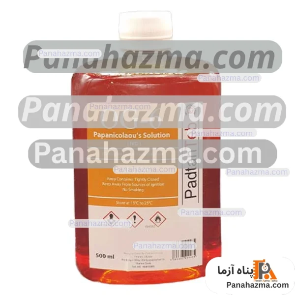 پادتن طب محلول رنگ آمیزی 500ml پاپانیکلائو OG6