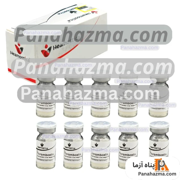 کیت انعقادی PT هموستیکا مدل 4ml بسته کامل ۱۰ ویالی