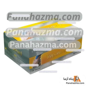 کیت تروپونین هموسیس مدل رپیدتست بسته ۲۵ تستی