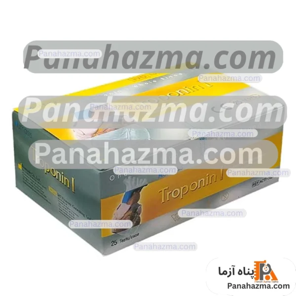 کیت تروپونین هموسیس مدل رپیدتست بسته ۲۵ تستی