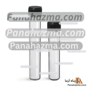 یونی گلس لوله ۱۰۰*۱۶ شیشه ای درب پیچدار