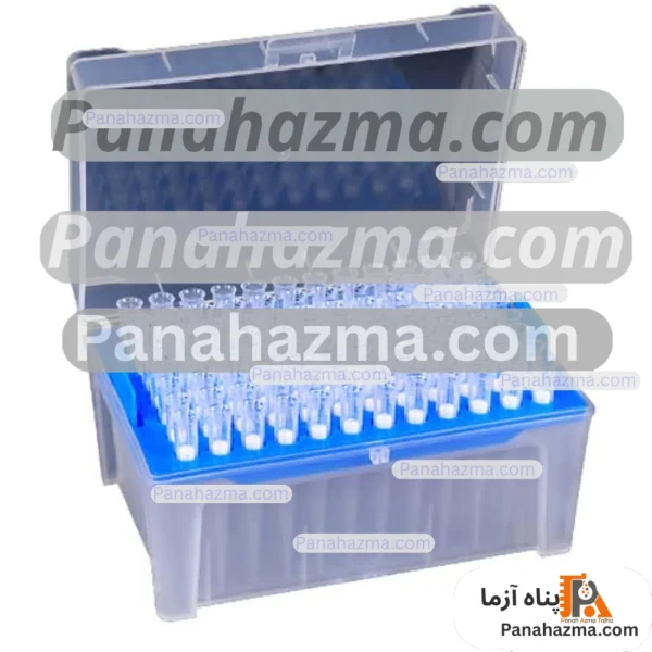 GMB نوک سمپلر سفید فیلتردار پایه بلند ۲۰۰ لاندا داخل رک
