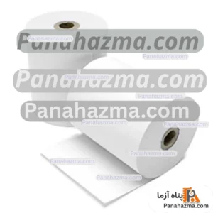 رول حرارتی کاغذی ۴۵ متری سایز ۸۰ میلیمتر