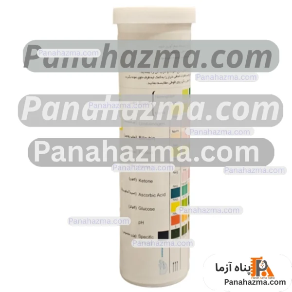 نوار تست ادرار بهار افشان مدل ۱۰ پارامتری ۱۰۰ تستی