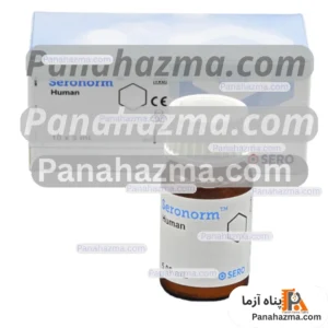 کنترل نرمال کیت بیوشیمی سرونرم مدل 5ml