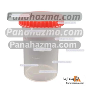 MG ظرف یورین درب پیچ دار استریل 60ml